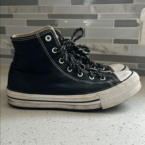 Converse Black and White Sneakers Classic Canvas Design